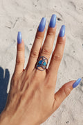 Bague Phalène Ajustable, Acier Inoxydable Argenté