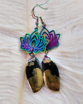 Boucles d'oreilles Ra DieuZ
