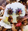 Boucles d'oreilles Soleil